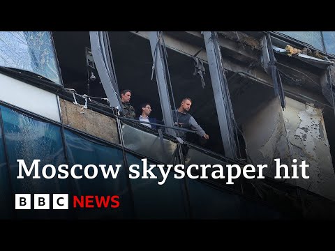 Russia blames Ukraine for Moscow skyscraper drone attack - BBC News