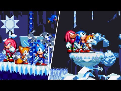 Sonic Mania Plus Mods - Team Sonic Gameplay