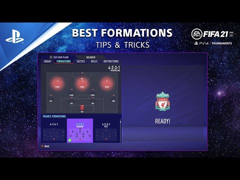 FIFA 21 - Tips Tricks & Guide: The Four Best Formations | PS Competition Center