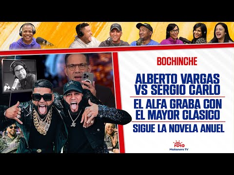 Alberto Vargas se enfrenta a SERGIO CARLO - ALFA FT. EL MAYOR - Novela ANUEL y Yailin - El Bochinche