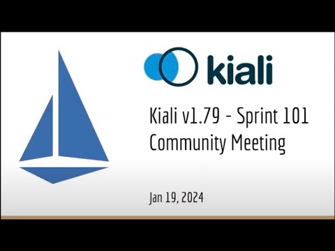 Thumbnail for Kiali Sprint 101 Demo [v1.79] - Service mesh management for Istio