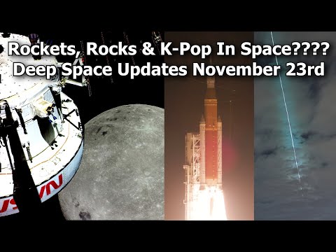 Artemis 1 Launches, Asteroid Crashes, ESA Gets New Astronauts - Deep Space Update November 23rd