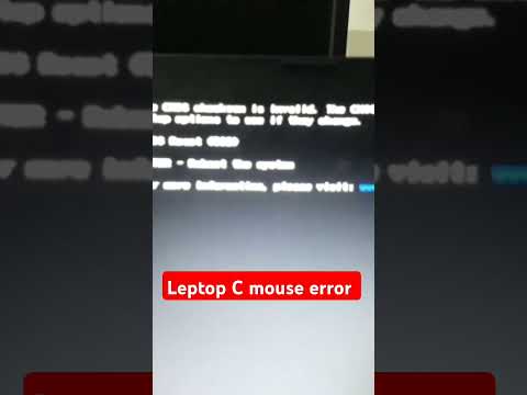 "Laptop (C) Mouse Error Fix | Laptop Cell Issues Solution 🔧 #Laptop #Computer #Tech #TechIssues"