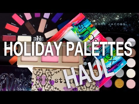 BEST HOLIDAY MAKEUP PALETTES | Haul - UC4qk9TtGhBKCkoWz5qGJcGg