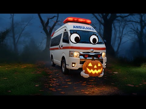 救急車のピポがハロウィンパーティー＆パン屋さんではたらく | 救急車の変身シーンを作ろう！ 他 踏切かんかん達とAIを使ってみよう 【学べる踏切アニメ】 【3本立て】