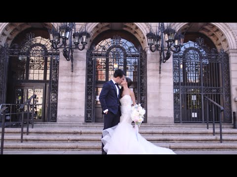 Our Chinese Tea Ceremony + Wedding Vows at Boston Public Library