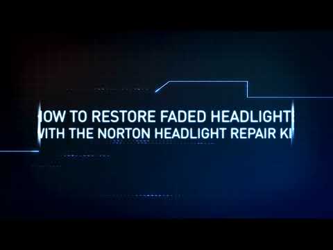 How To Restore Your Headlights With The Norton Kit