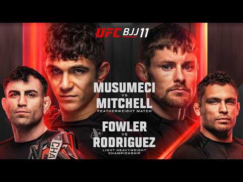 UFC BJJ 11: Musumeci <strong>vs</strong> Mitchell | First 2 <strong>Matches</strong>