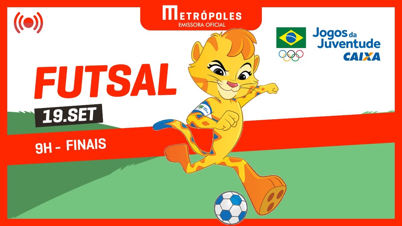JOGOS DA JUVENTUDE 2025 – FINAIS FUTSAL FEMININO E MASCULINO – 19.09.25
