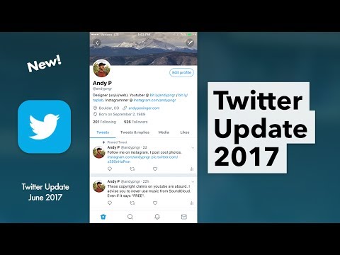Twitter Update 2017 - Walkthrough and Review - UCU9i_KBWwhhBoyJexMmlsIg