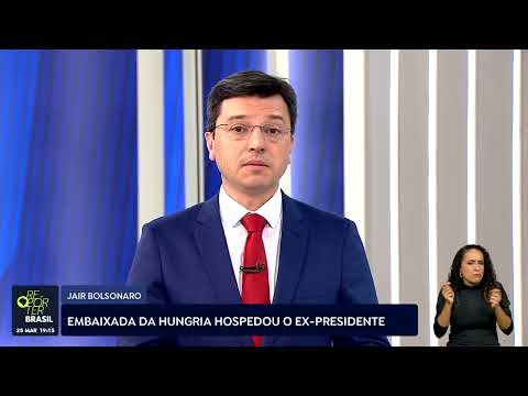 Embaixada da Hungria hospedou ex-presidente Jair Bolsonaro