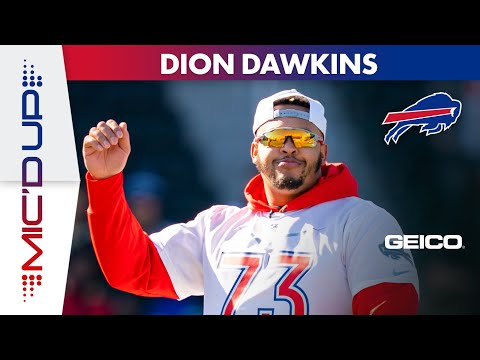 Mic'd Up: Dion Dawkins at Pro Bowl Practice | Buffalo Bills video clip