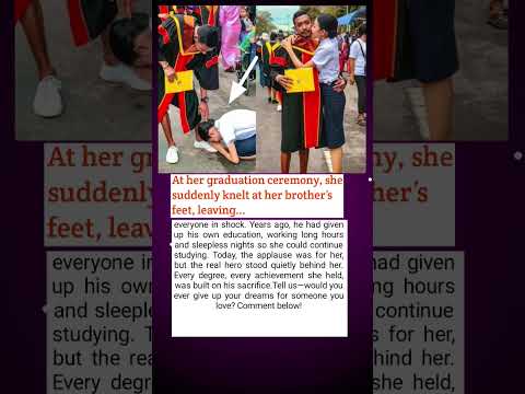 The Brother Who Sacrificed Everything For Her | #shorts