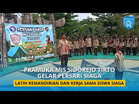 Pramuka MIS Sidorejo Tirto Gelar Persari Siaga, Latih Kemandirian dan Kerja Sama Siswa Siaga