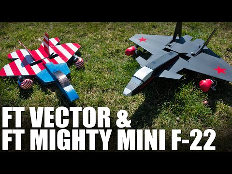 FT Vector & FT Mighty Mini F-22 | Flite Test - UC9zTuyWffK9ckEz1216noAw