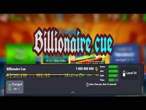 (Billionaire cue) new cue in 8 ball pool
