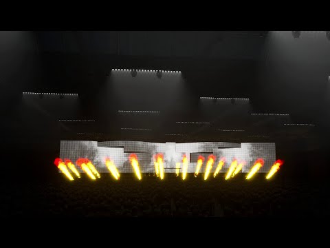 Martin Garrix & JVKE - Hero (DubVision Remix) | Virtual Light Show at Martin Garrix IDEM