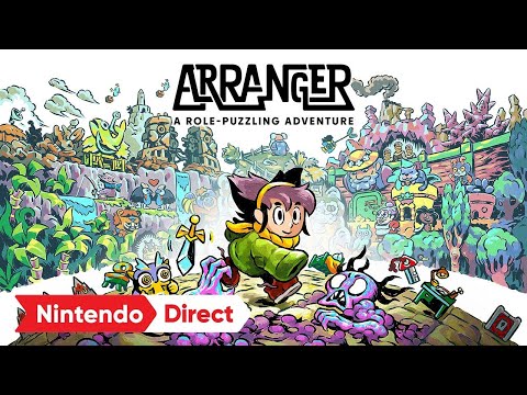 Arranger: A Role-Puzzling Adventure - Reveal Trailer - Nintendo Switch