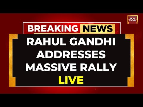 LIVE | Rahul Gandhi's Fiery Speech From Delhi's Ramlila Ground | Rahul Gandhi Live News | LS Polls