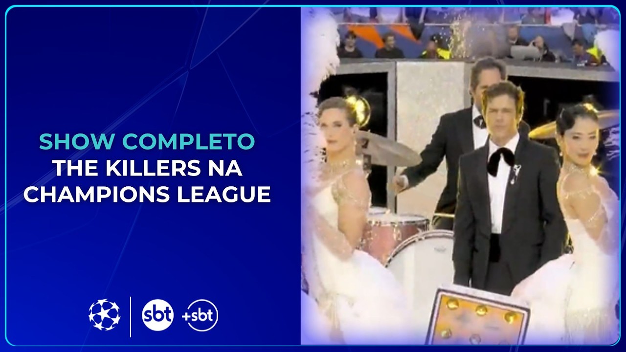 THE KILLERS AO VIVO: Show Completo na Abertura da Final da Champions League 2026