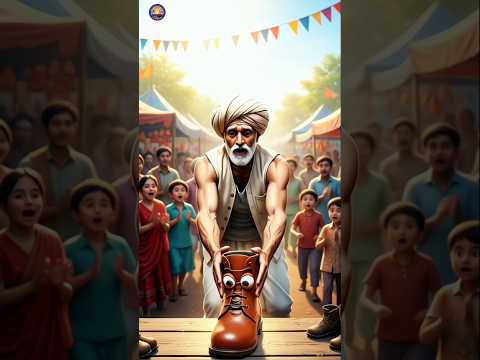 The cobbler and the magic shoe || #shorts #trending #aistory #moonhindianimation