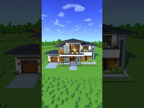 Minecraft Starter Contemporary Modern House
