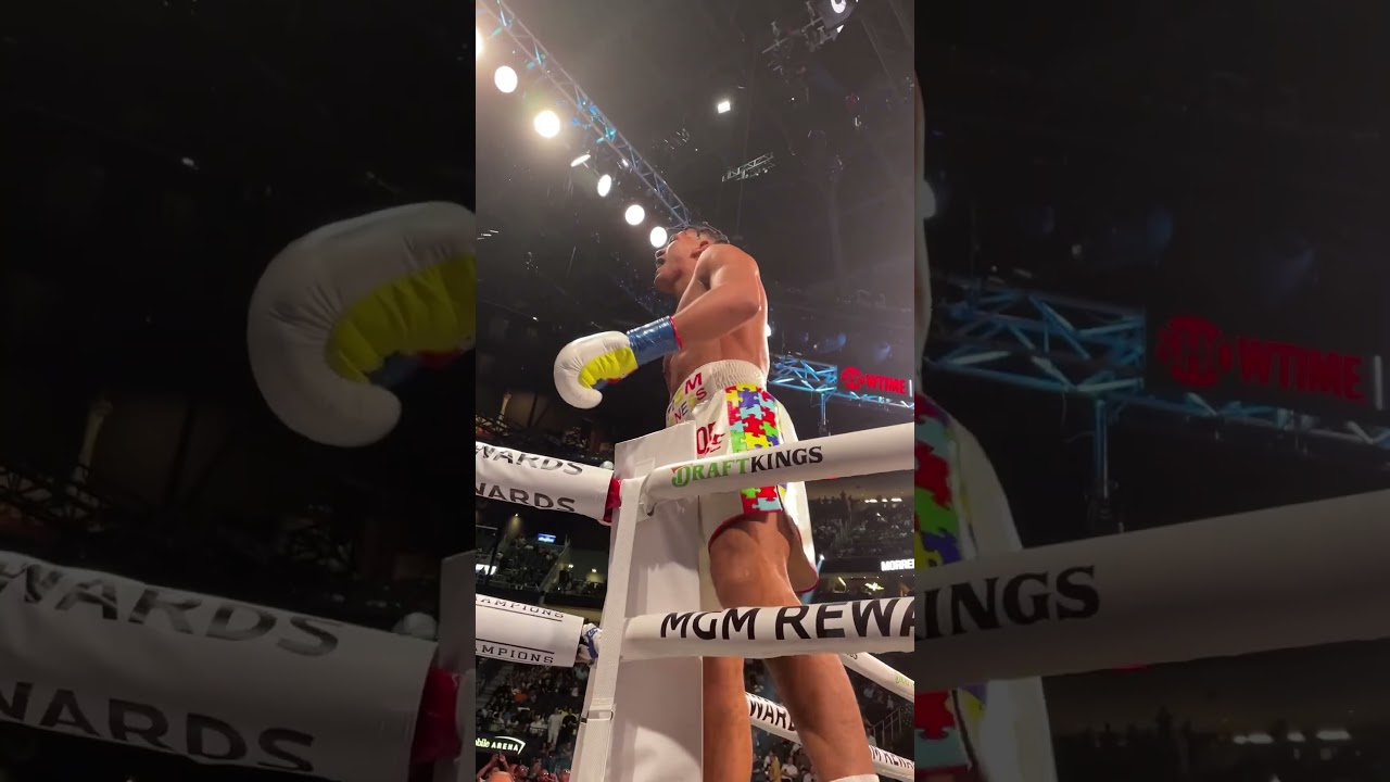 David Morrell Jr. With A Absolutely DEVASTATING Knockout 💤 #boxing #shorts