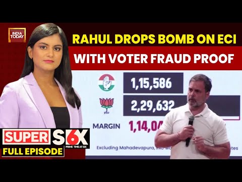 Super Six With Akshita Nandagopal: Rahul Drops 'Atom Bomb' Against EC | TVK Chief Vijay Exclusive