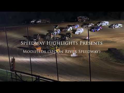 Modified Feature Race (all clips) on 9-28-2024 at Spoon River Speedway - dirt track racing video image