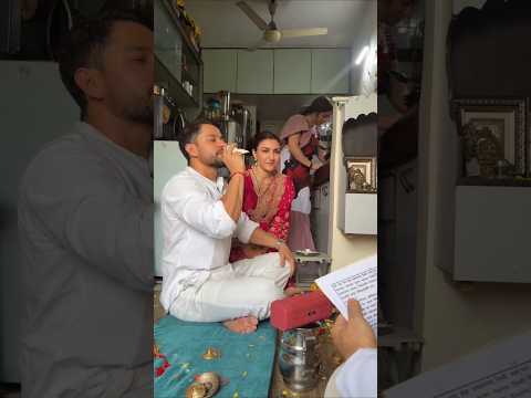 🙏 DIVINE #sohaalikhan and #kunalkemmu doing  #mahashivratri #pooja at their home #shorts