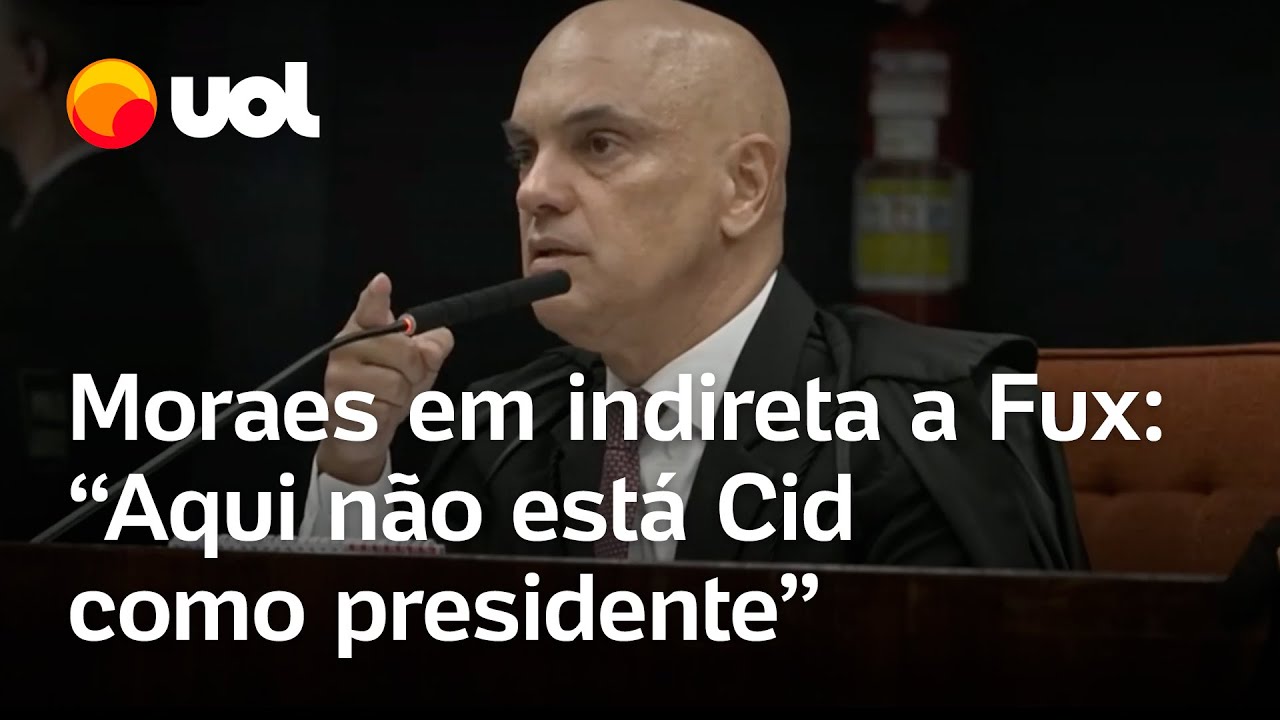 Moraes em indireta a Fux Intervenção militar pedia Bolsonaro presidente não Cid Braga Netto