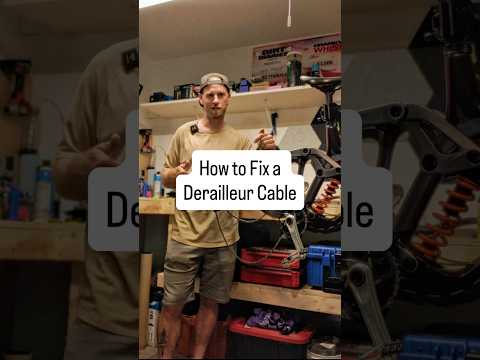 How to Fix a Derailleur Cable on your MTB