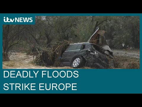 At least 7 people die as torrential rain triggers flooding in Greece, Turkey and Bulgaria | ITV News