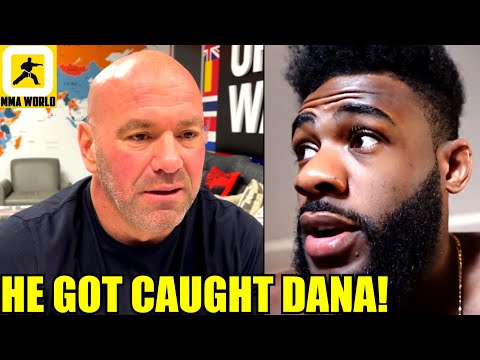 Aljamain Sterling reacts to Dana saying TJ Dillashaw owned up to getting popped like a MAN,UFC 280