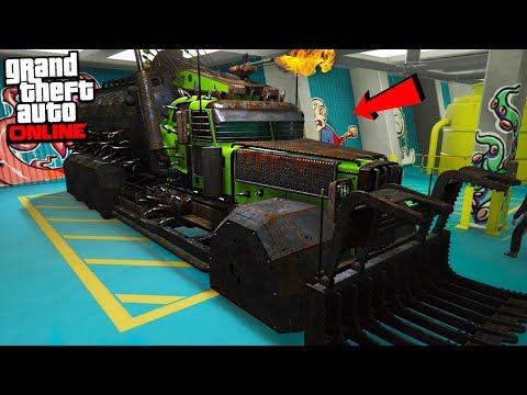 BIGGEST BADDEST DEMOLITION TRUCK "GTA ARENA WAR DLC UPDATE!" - GTA Online - UCAbdeLiTPdjk1X2TY_ZdLDw