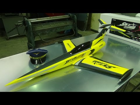 H-King SkySword Yellow 70mm EDF Jet PNF Unboxing - UC3RiLWyCkZnZs-190h_ovyA