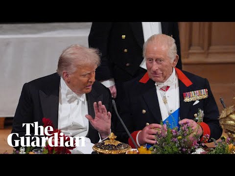 Trump hails 'eternal' bond between US and UK at Windsor state banquet