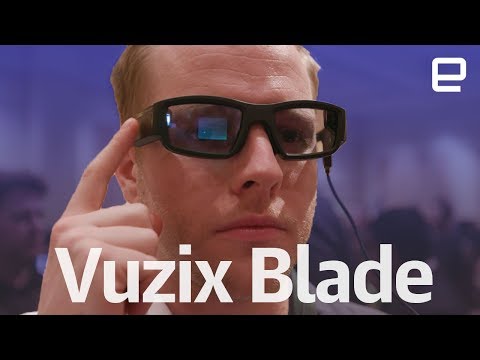 Vuzix Blade hands-on at CES 2018 - UC-6OW5aJYBFM33zXQlBKPNA