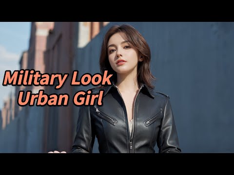 [AI Journey] Military Look Urban Girl   #AIJourney #MilitaryLook #UrbanGirl