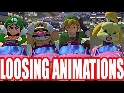 Mario Kart 8 Deluxe: ALL LOSING ANIMATIONS - Nintendo Switch - UCwtnZUOk44DCCFFT6QG6LdA