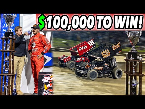 A $100,000 DUEL AT THE DIRT CUP! The Greatest Race Of My Life..... - dirt track racing video image