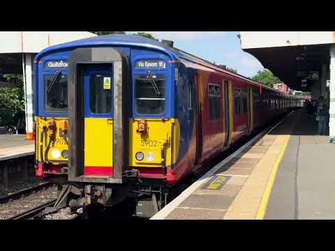 Class 455 - South Western Railway - Epsom Station - 20th May 2024