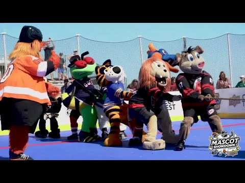 NHL Mascot Showdown: Tug of War