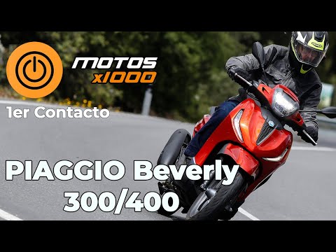 Primer Contacto Piaggio Beverly 300 y 400 | Motosx1000