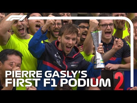 Pierre Gasly's First F1 Podium | 2019 Brazilian Grand Prix