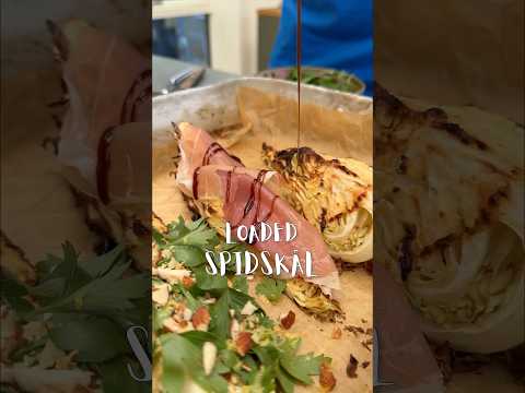 Loaded spidskål - ovnbagt, saftig spidskål med lækre toppings