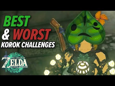 The 3 Best And 3 Worst Korok Challenges In Tears Of The Kingdom