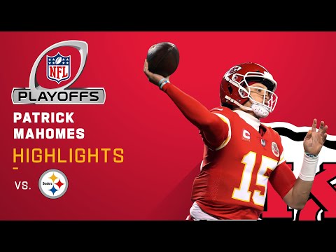 Patrick Mahomes Best Throws from 5 TD Game vs. Steelers | Super Wild Card Weekend video clip