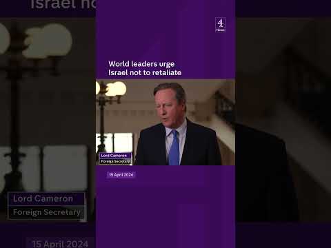 World leaders urge Israel not to retaliate