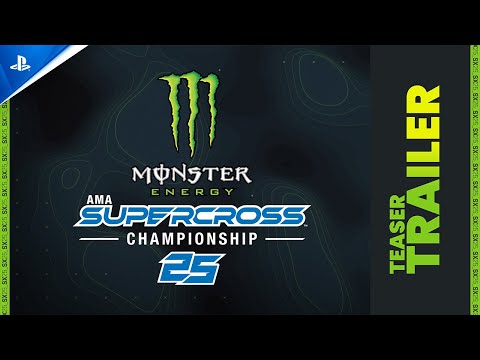 Monster Energy Supercross 25 - The Official Video Game - Teaser Trailer | PS5 Games